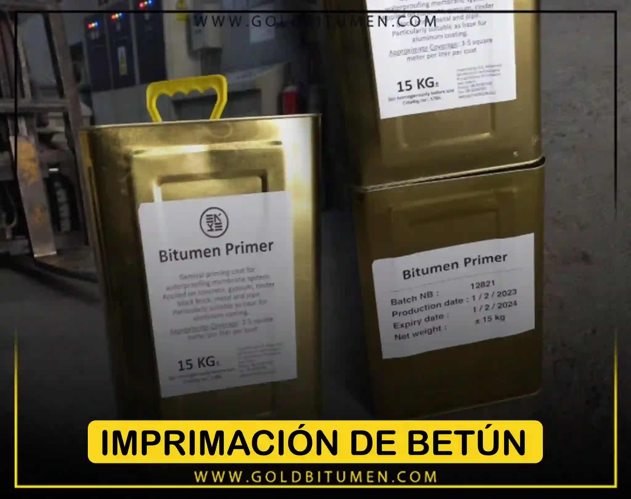 Imprimación de Betún