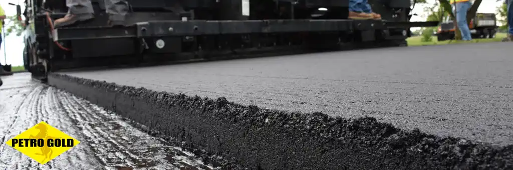Asphalt paver machine laying the next generation of smart asphalt for highly durable and intelligent road technology